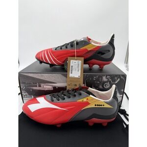 Diadora Men's 8 Maximus Veloce ITA SLX Firm Ground Soccer Shoes Red White Black